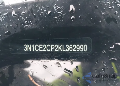 2019 Nissan Versa Note Sv z USA, uszkodzony, nr VIN 3N1CE2CP2KL362990